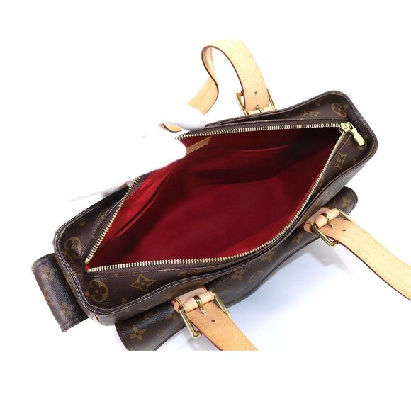 Louis Vuitton Multipli Cite Monogram Canvas Shoulder Bag Brown - Picture 5 of 7